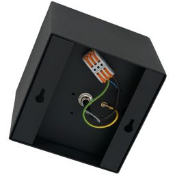 Milagro Plaza lampa podsufitowa 1x12W czarna ML4744