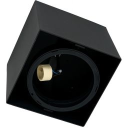 Milagro Plaza lampa podsufitowa 1x12W czarna ML4744