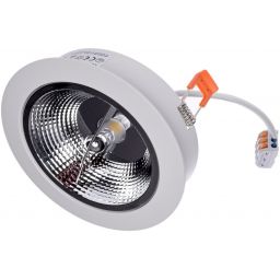 Milagro Redondo lampa do zabudowy 1x15W biała ML5695