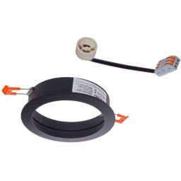Milagro Redondo lampa do zabudowy 1x15W czarna ML5696