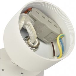 Milagro Mica lampa podsufitowa 1x50W biała ML6087