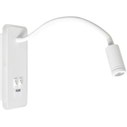 Milagro Base kinkiet 2x8W+2W biały ML6349