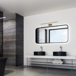 Milagro Shine kinkiet 1x13,8W LED mosiądz ML7042