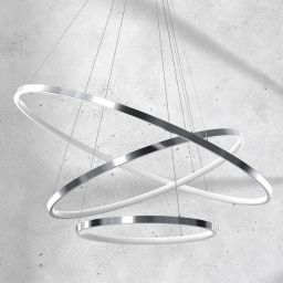 Milagro Rotonda lampa wisząca 3x93W LED chrom ML7946