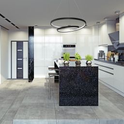 Milagro Lucero lampa wisząca 1x48W LED czarna ML7948