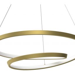 Milagro Lucero lampa wisząca 1x48W LED złota ML7950