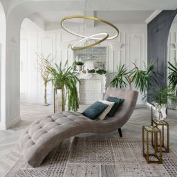 Milagro Lucero lampa wisząca 1x48W LED złota ML7950