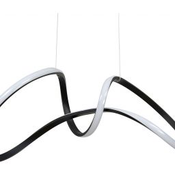 Milagro Tesoro lampa wisząca 1x48W LED czarna ML7951