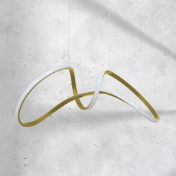 Milagro Tesoro lampa wisząca 1x48W LED złota ML7953