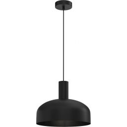 Milagro Visby lampa wisząca 1x60 W czarna MLP1553