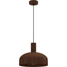 Milagro Visby lampa wisząca 1x60 W czekoladowy MLP1557