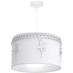 Milagro Baletnica lampa wisząca 1x60W biała MLP4969
