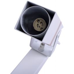 Milagro Vidar White lampa podsufitowa 2x8W biało/drewniana MLP5406