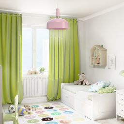 Milagro Malmo lampa wisząca 1x60W różowo/złota MLP6199