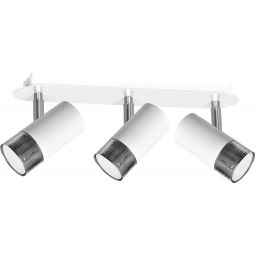 Milagro Dani lampa podsufitowa 3x8W biało/chrom MLP6226