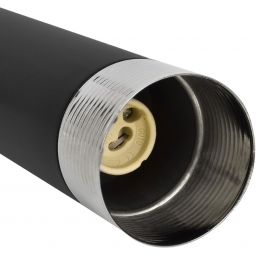 Milagro Dani lampa wisząca 1x8W czarna/chrom MLP6231