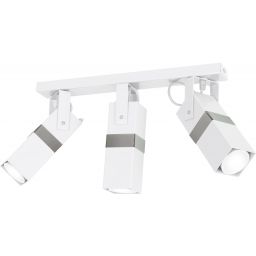 Milagro Vidar lampa podsufitowa 3x8W biała/chrom MLP6282