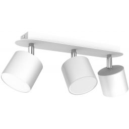 Milagro Dixie White lampa podsufitowa 3x11W biała MLP7596