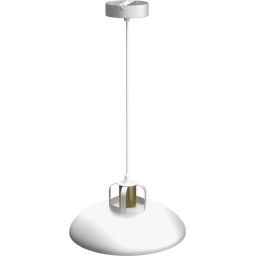 Milagro Felix lampa wisząca 1x60W biały mat/złoty mat MLP7704