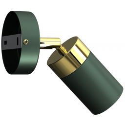 Milagro Joker kinkiet 1x7W zielony/złoty MLP7717