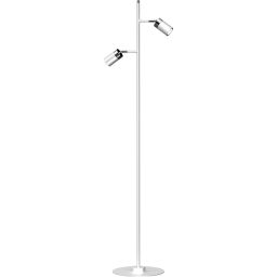 Milagro Joker lampa stojąca 2x40W biała/chrom MLP7752