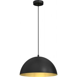 Milagro Beta lampa wisząca 1x60W czarny/złoty MLP7896