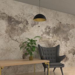 Milagro Beta lampa wisząca 1x60W czarny/złoty MLP7973