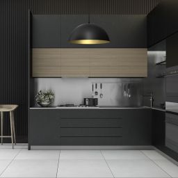 Milagro Beta lampa wisząca 1x60W czarny/złoty MLP7973