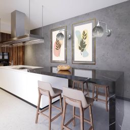 Milagro Monte kinkiet 1x60W srebrny MLP8319