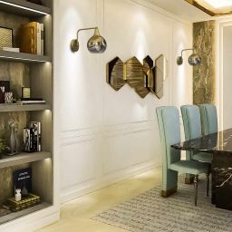 Milagro Monte kinkiet 1x60W złoty MLP8399