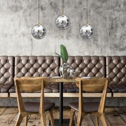 Milagro Reflex lampa wisząca 3x40W czarny/złoty MLP8415