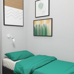 Milagro Joker Flex kinkiet 1x8W biały/chrom MLP8533