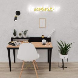 Milagro Joker Flex kinkiet 1x8W czarny/złoty MLP8536