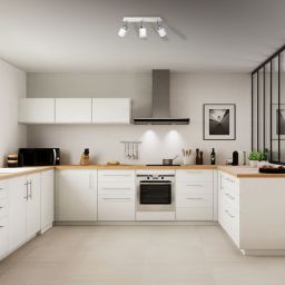 Milagro Joker lampa podsufitowa 3x8W biało/chrom MLP900