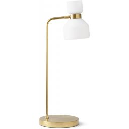 Miloox Fifty lampa stołowa 1x40W złota/biała 1744.16