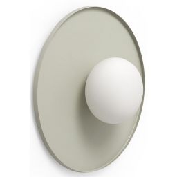 Miloox Pot kinkiet 1x28 W biały-szary 1744.180