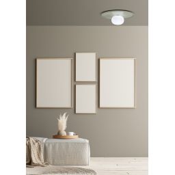 Miloox Pot kinkiet 1x28 W biały-szary 1744.180