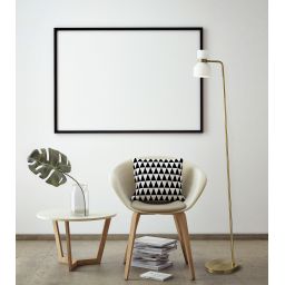 Miloox Fifty lampa stojąca 1x40W złota/biała 1744.18