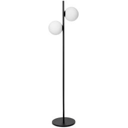 Miloox Jugen Black lampa stojąca 2x60W czarna/biała 1744.206
