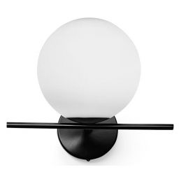 Miloox Jugen Black kinkiet 1x40W czarny/biały 1744.207