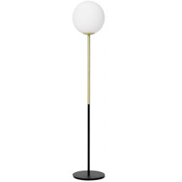 Miloox Jugen lampa stojąca 1x60W czarna/biała/złota 1744.62