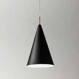 Miloox Samoi lampa wisząca 1x40 W biała-czarna 1744.110