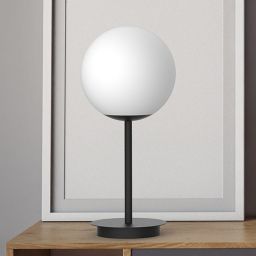 Miloox Jugen Black lampa stołowa 1x40W czarna/biała 1744.199