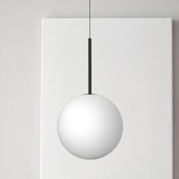 Miloox Jugen Black lampa wisząca 1x40W czarna/biała 1744.205