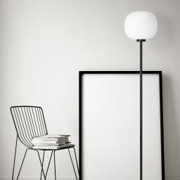 Miloox Bombo lampa stojąca 1x40W biała/czarna 1744.37