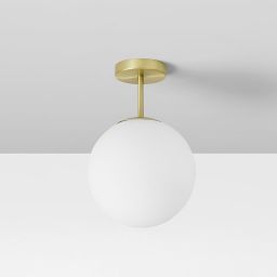 Miloox Jugen lampa podsufitowa 1x40W złota/biała 1744.66