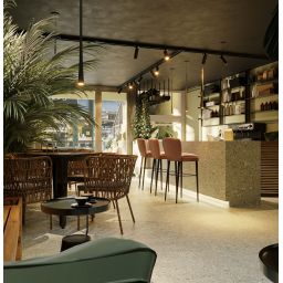 MaxLight Coffee lampa wisząca 1x7 W czarna P0373