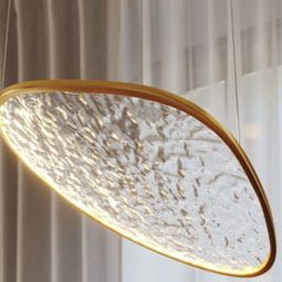 MaxLight lampa wisząca 1x17 W złota P0637D