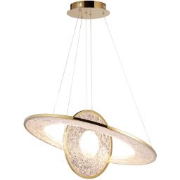 MaxLight Alexia lampa wisząca 1x45 W złota P0638D