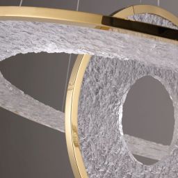 MaxLight Alexia lampa wisząca 1x45 W złota P0638D